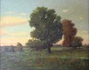 Charles S. Dorion summers day landscape Germany oil painting artist